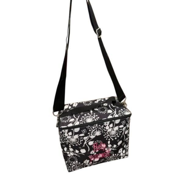 "THIRTY-ONE" Insulated Cooler Lunch Bag Custom embroid. "HELP YOURSELF" Zip Shut - Picture 1 of 15